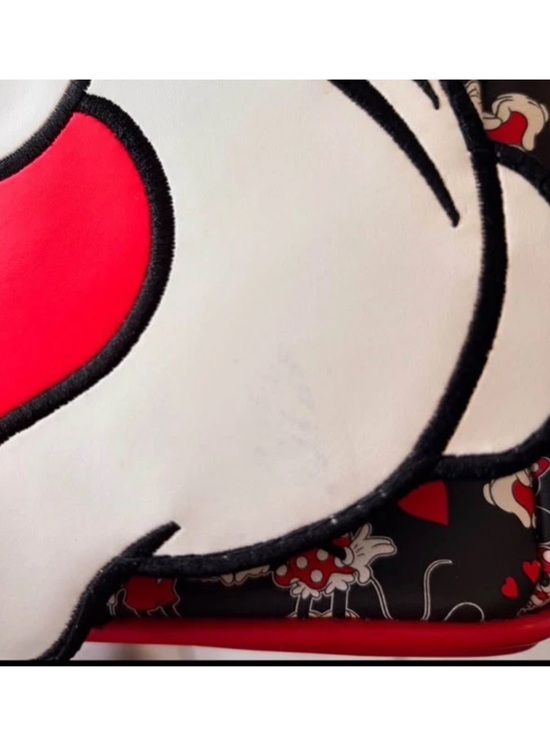 Loungefly x Disney Mickey & Minnie Heart Hands Valentine’s Love Mini Backpack main image 5